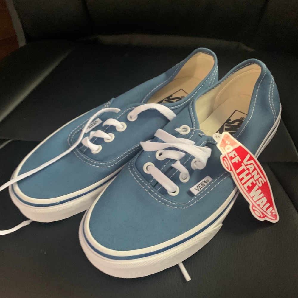 Original Blue Vans unisex. Women 6.  Men 4.5